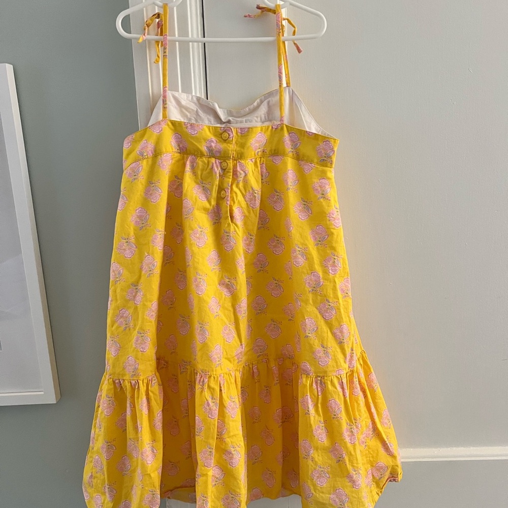 Yellow Floral Sundress with Pink Accents - Janie and Jack